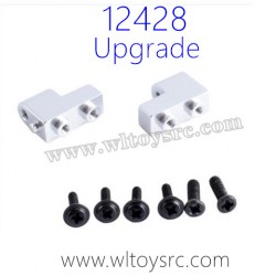 WLTOYS 12428 1/12 Rock Crawler Upgrade Parts Servo Fixing Holder Silver