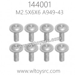 WLTOYS 144001 Parts, A949-43 Round head with Screw