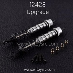 WLTOYS 12428 Upgrade Parts Rear Shock Silver