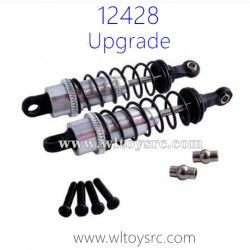 WLTOYS 12428 Front Shock Upgrade Parts Silver