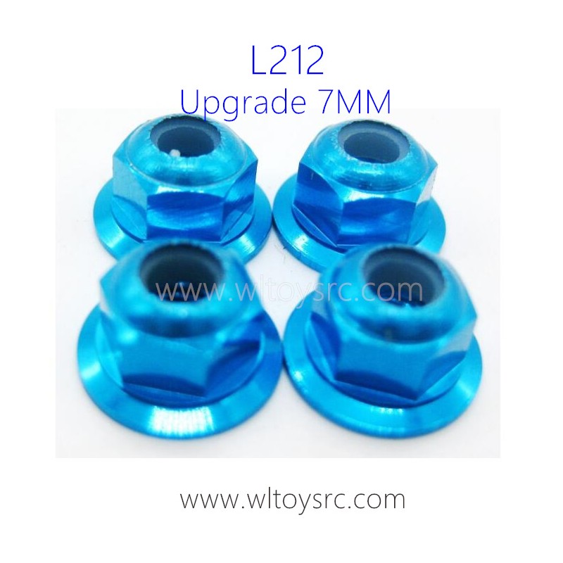 WLTOYS L212 Upgrade Parts, M4 7MM Nuts
