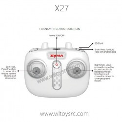 SYMA X27 Drone Parts-2.4G Transmitter