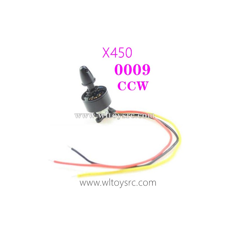 WLTOYS XK X450 RC Drone Parts-CCW Motor 0009