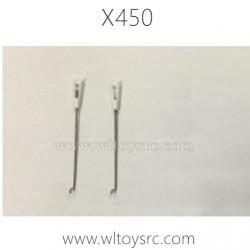 WLTOYS XK X450 RC Parts-Aileron push-pull wire set
