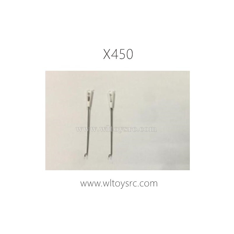 WLTOYS XK X450 RC Parts-Aileron push-pull wire set