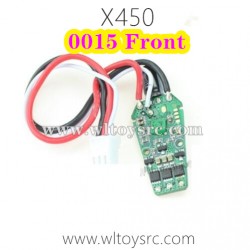 WLTOYS XK X450 RC Helicopter Parts-Front ESC Board