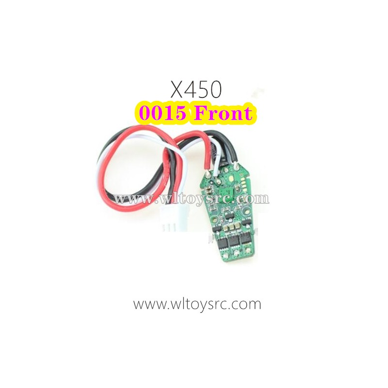 WLTOYS XK X450 RC Helicopter Parts-Front ESC Board