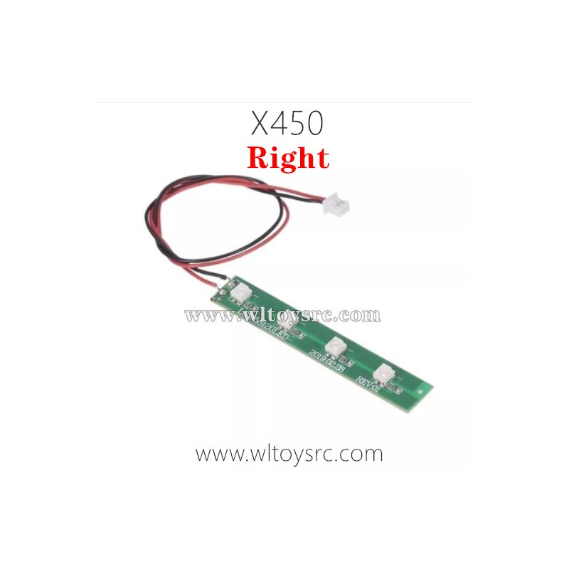 WLTOYS XK X450 RC Helicopter Parts-Right LED Light