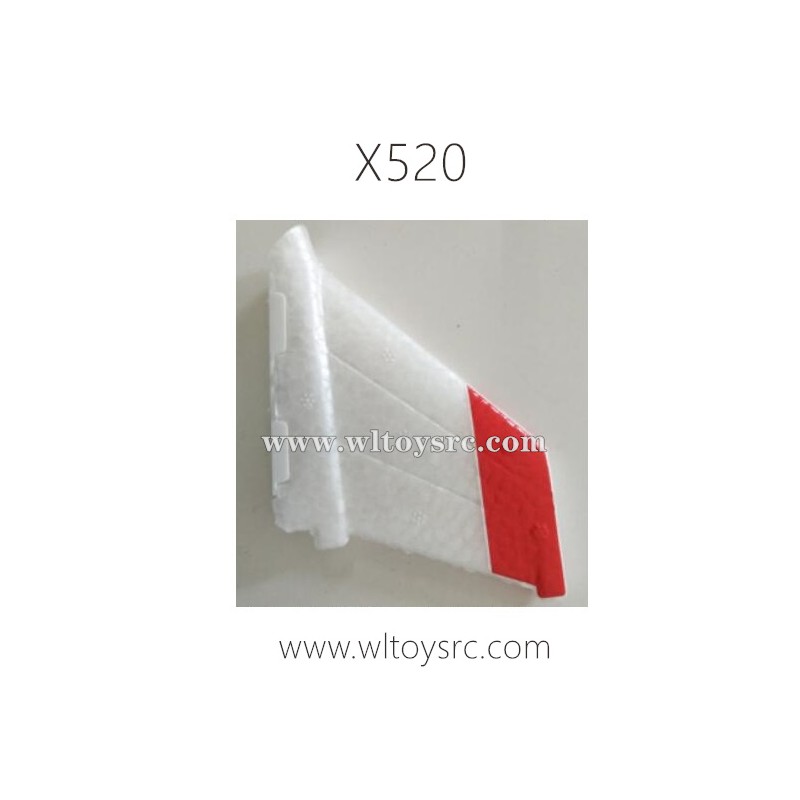 WLTOYS XK X520 Fighter RC Plane Parts-Vertical Tail