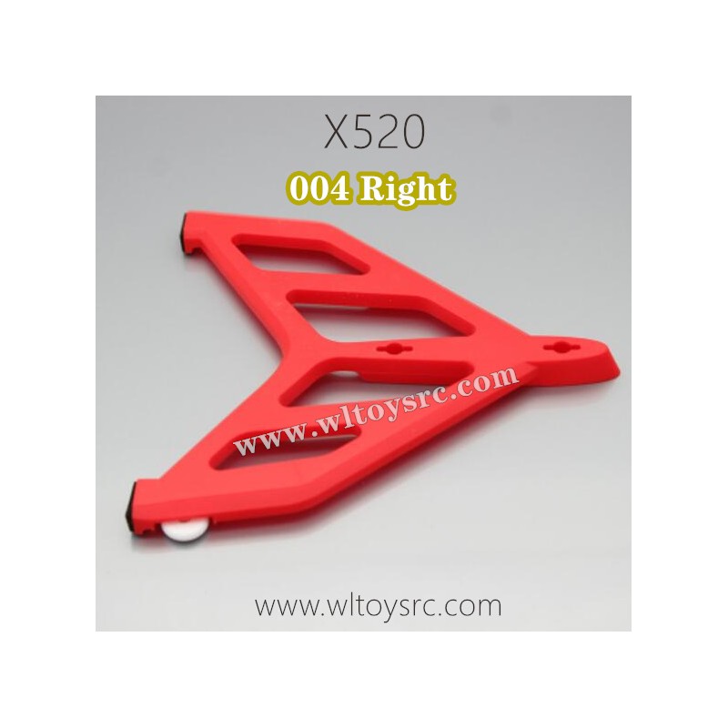WLTOYS XK X520 Fighter Parts-Right Vertical Tail