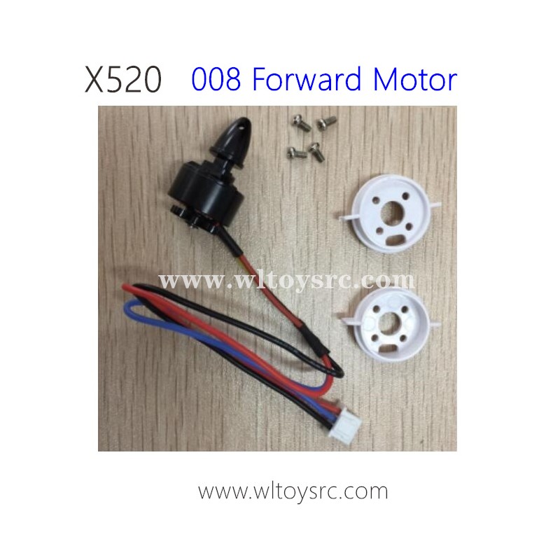 WLTOYS XK X520 Fighter RC Drone Parts-Forward Brushless Motor kits