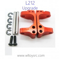 WLTOYS L212 Upgrade Parts, Front Hub Carrier Red