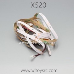 WLTOYS XK X520 RC Drone Parts-LED Light