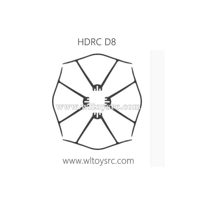 HDRC D8 Drone Parts-Propellers Guards