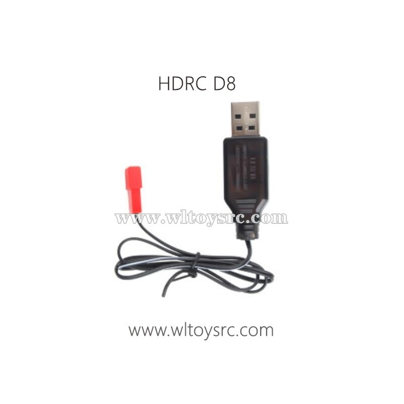 HDRC D8 RC Drone Parts-USB Charger JST Plug