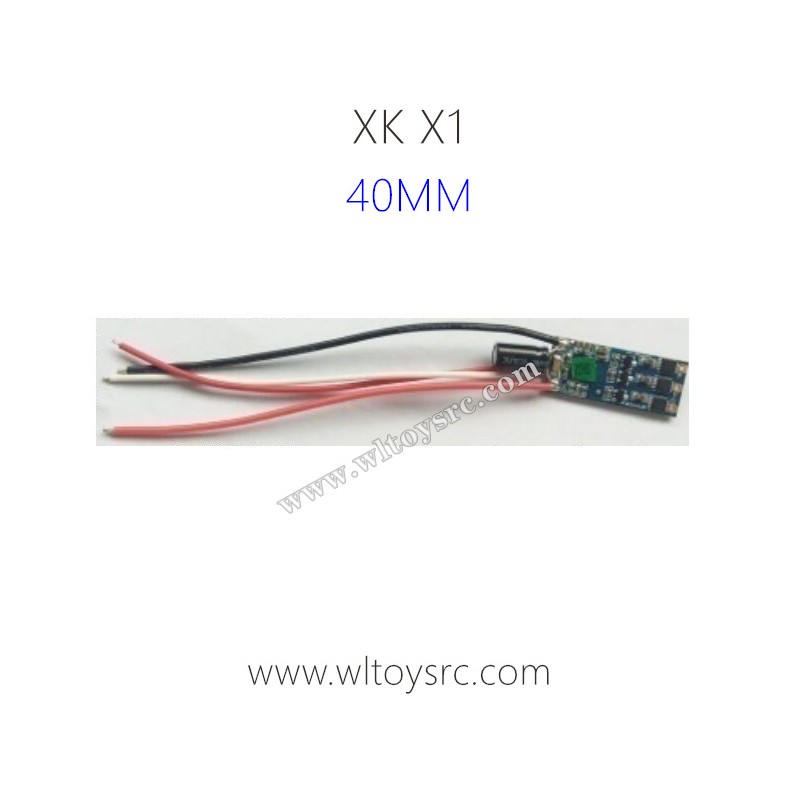 WLTOYS XK X1 5G GPS Drone Parts-40MM Brushless ESC