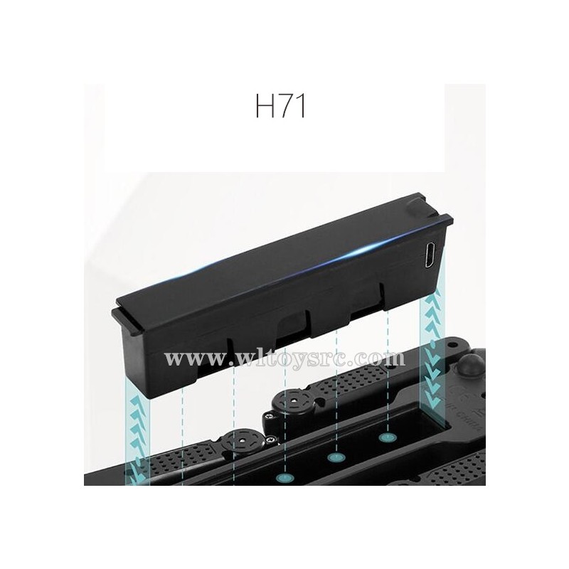 JJRC H71 Battery 3.7V 1000mAh