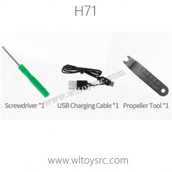 JJRC H71 Parts-USB Charger and Tool