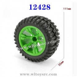 WLTOYS 12428 Tire Uprade, Big size Wheel