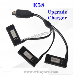 EACHINE E58 Drone Parts-Original Battery and Upgrade USB Charger