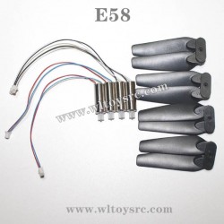 EACHINE E58 RC Quadcopter Drone Parts-Motor and Propellers