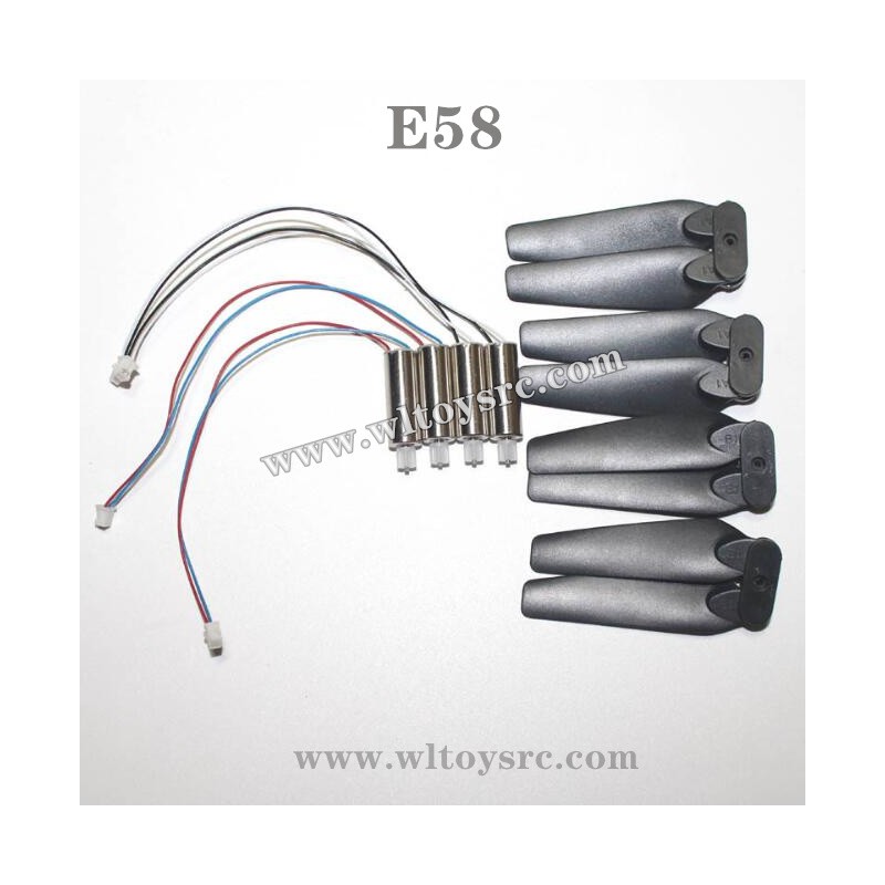EACHINE E58 RC Quadcopter Drone Parts-Motor and Propellers