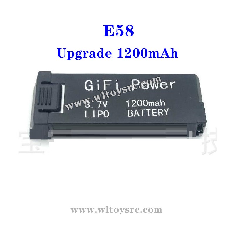 EACHINE E58 Drone Upgrade Parts-Battery 3.7V 1200mAh