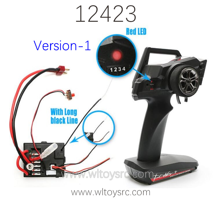 WLTOYS 12423 RECEIVER BOARD 1
