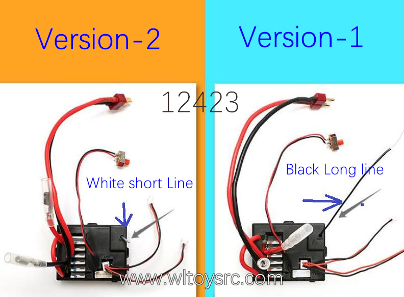 wltoys 12423 rc car receiver