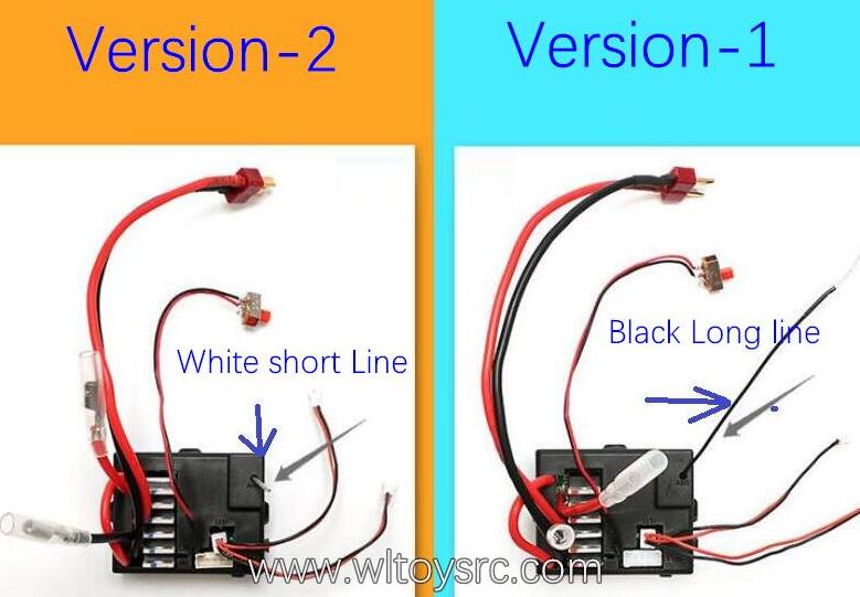 WLTOYS 12428 RC Car Parts Receiver 1-2